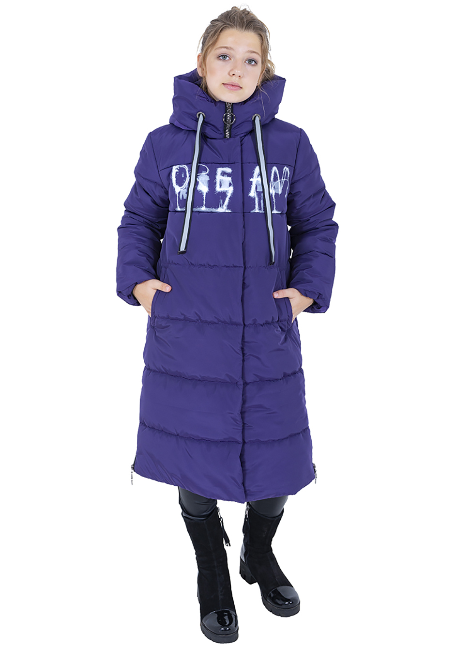 картинка Пальто д/д М-299 Фиолет от магазина ОЛМИ